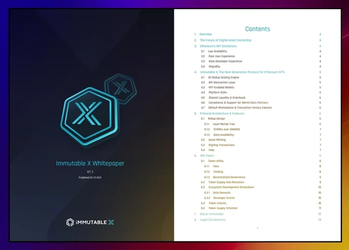 Immutable X Whitepaper